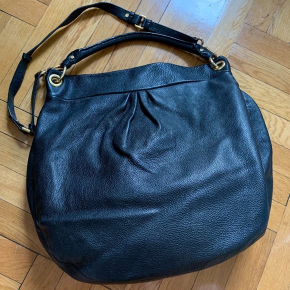 MARC By Marc Jacobs Classic Q Hillier Hobo Black - Picture 2 of 3